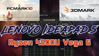 Ryzen 5 4500U - Lenovo Ideapad 5 - PCMARK10 - 3DMark - BlackMagic Test - Ryzen Beats Intel in 3DMark