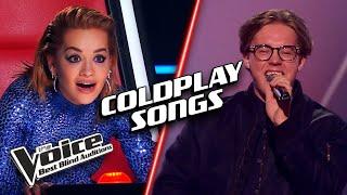 The most OUSTANDING Coldplay covers  The Voice Best Blind Auditions