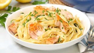 Creamy Salmon Pasta  20 Minute Dinner Recipe