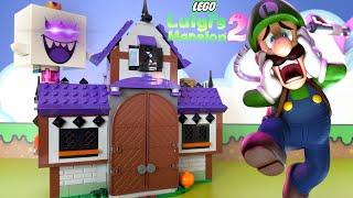 We made LEGO Luigis Mansion 2 Can Luigi save Mario and Toad from King Boo? Mario Odyssey story