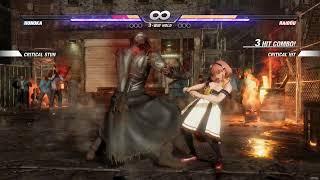 DOA6 ほのか vs ライドウ※リョナ注意