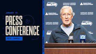 Pete Carroll Its Been An Honor To Be Part Of This Program  Press Conference - January 10 2024