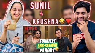 Sunil Grover as Salman & Krushna - Best Comedy Scenes  The Kapil Sharma Show  PAKISTAN REACTION