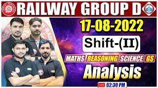 Railway Group D Exam Analysis Group D Paper Analysis 17 August 2nd Shift Group D Exam Analysis