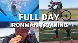 Epic Ironman Training Day Swim Bike Run