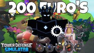 Can The most EXPENSIVE Loadout beat FALLEN MODE?  Roblox Tower Defense Simulator