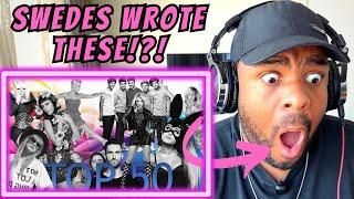 Brit Reacts to Top 50 Songs Written by Swedish Songwriters & Producers