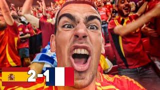 Así VIVE la HINCHADA de España una SEMIFINAL de Eurocopa