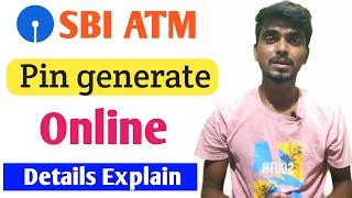 sbi debit card pin generation online  Sbi atm pin kaise banaye mobile se 