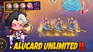 ALUCARD UNLIMITED & MOST LUCKIEST DRAFT LEGENDARY EVER  VALE SKILL 2 BRUTAL GAMEPLAY‼️ MAGIC CHESS