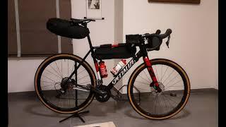 Specialized Crux 2500 km bike packing trip set up. Good times ahead