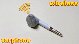 how to make wireless earphone with damage earphone