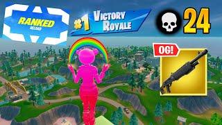 Fortnite Ranked Reload  High Kill Solo vs Duos OG Gameplay Keyboard & Mouse