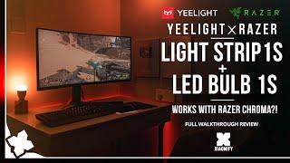 Yeelight LED strip 1s + LED bulb 1s - x Razer Chroma? Full walkthrough Review Xiaomify