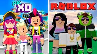 FAMILIA PK XD vs FAMILIA ROBLOX  SIMBA