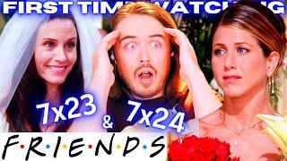 **WTF just happened?** Friends Season 7 Episodes 23 & 24 Reaction FIRST TIME WATCHING