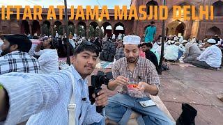 Iftar At Jama Masjid Delhi @Zainqureshivlog