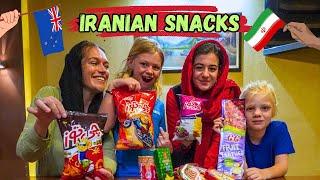 First Time Trying IRANIAN Snacks