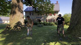 What a Score - Metal Detecting a 1700s Homestead in Search of Early Settler Treasures