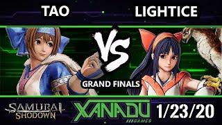 F@X 338 SamSho - Tao L Rimururu Vs. Lightice Nakoruru Yashamaru Samurai Shodown Grand Finals