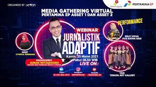 MEDIA GATHERING VIRTUAL - WEBINAR JURNALISTIK ADAPTIF