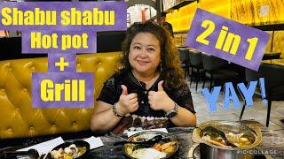 Irresistible seafood shabu shabu hotpot in Tom Yum & classic Pho broth & BBQ grill Crabs Shrimp