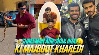 Vlog no. 82  Shreeman Aur Snax Bhai Ki Majboot Kharedi 