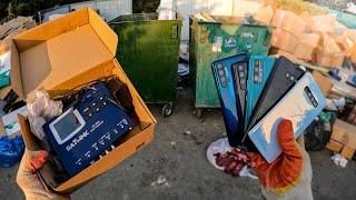 Как я зарабатываю лазая по мусоркам ? Dumpster Diving RUSSIA #62
