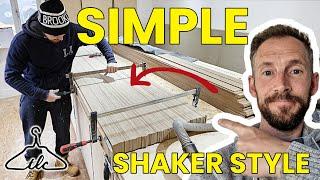 Simple Shaker Style  The EASIEST Shaker Style Doors Fast