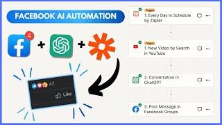 How to automate your Facebook Group so it grows itself FB AI automation with Zapier & ChatGPT