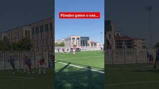 Yavru Aslan Gençliksporlu Ömer’den Kalespor’a harika frikik golü…