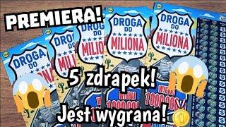 Zdrapki Lotto  Gruba Premiera 5 zdrapek Szybki Milion  Coś wpadło 