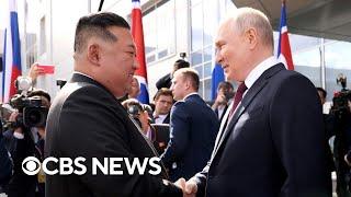 Putin visits North Korea meets with Kim Jong Un