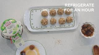 ENERGY BALLS WITH GREEN WALNUTS PRESERVES