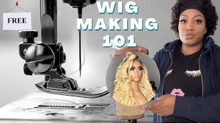 FREE WIG MAKING CLASS MAKE A WIG UNDER 30 mins Take notes🪡