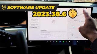 Tesla Software Update - 2023.38.6 Location Sharing 