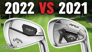 Callaway Rogue ST Pro vs Callaway Apex 21  Callaway Irons Comparison