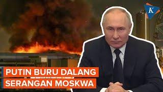 Putin Bersumpah Akan Buru Dalang Penembakan Massal di Moskwa