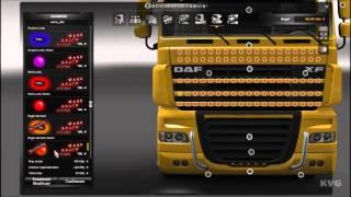 Euro Truck Simulator 2 - Mega Tuning Light Mod  Mods Gameplay HD