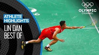 Lin Dans  Best Badminton Moments at the Olympics  Athlete Highlights