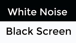 White Noise with Black Screen  24 Hours Smooth White Noise  Perfect for Sleep Study and Focus