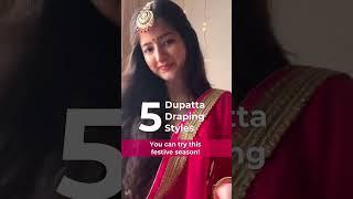 Easy Dupatta Draping Styles with Lehenga for Wedding Season  Jhanvi Bhatia