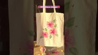 DIY hibiscus shopper