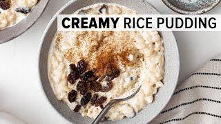 Creamy RICE PUDDING Is The Perfect Winter Dessert