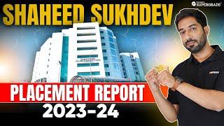 Shaheed Sukhdev College Placement Report 2023-24  Course Placement Figures Domain-Wise Placements