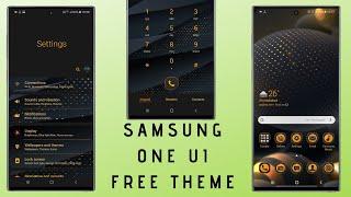 Best new Samsung Free Theme  Global Orange  For Android 9.0 & 10