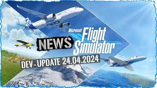 NEWS Developer Stream April 2024 ▪ MSFS ▪ Flight Simulator ▪ Xbox ▪ PC ▪ deutsch