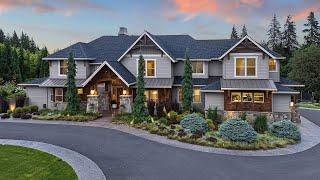 $3850000 Magnificently custom timber frame home in Ridgefield WA with elegant country setting