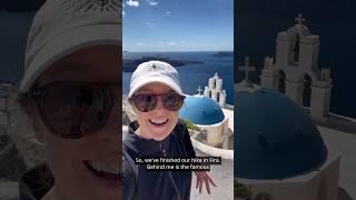 Santorini - is this the worlds most beautiful hike?