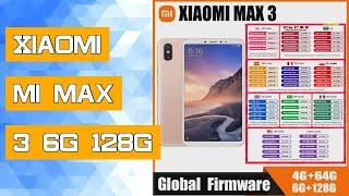 Xiaomi mi max 3 6G 128G smartphone 4G global firmware Snapdragon 636 large screen Posterior fingerpr